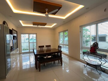 Living Room in 4 BHK Villa at Rajapushpa Green Dale, Tellapur – for Rent