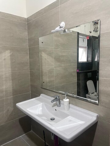 Bathroom in 4 BHK Villa at Rajapushpa Green Dale, Tellapur – for Rent