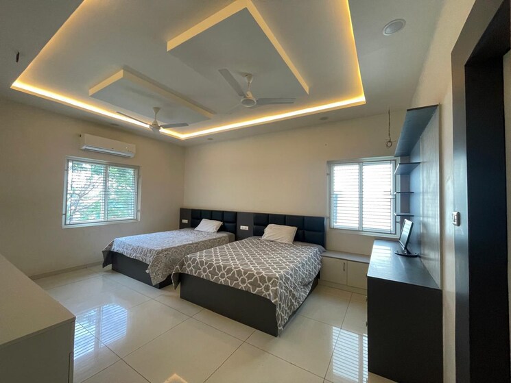 Living Room, rajapushpa-green-dale 4 Bedroom 4660 Sq.Ft. Villa In Tellapur Hyderabad 9460871