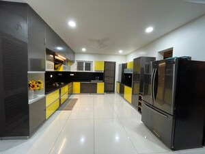 Kitchen in 4 BHK Villa at Rajapushpa Green Dale, Tellapur – for Rent