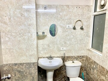 Bathroom in 2 BHK Apartment at Galaxy North Avenue ll, Gaur City 2 – for Rent