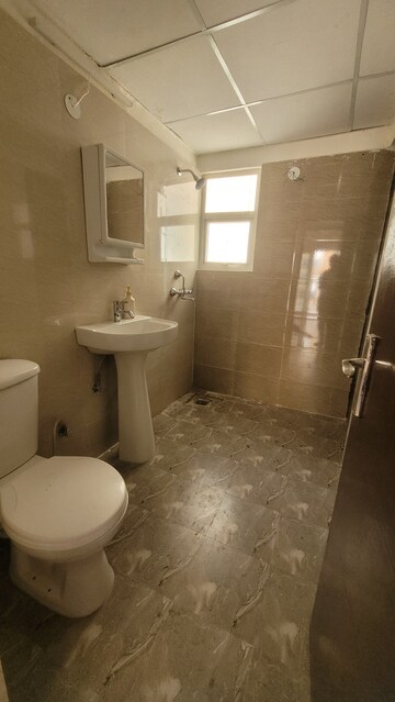 Bathroom in 2.5 BHK Apartment at Amrapali Terrace Homes, Tech Zone 4 Greater Noida – for Rent