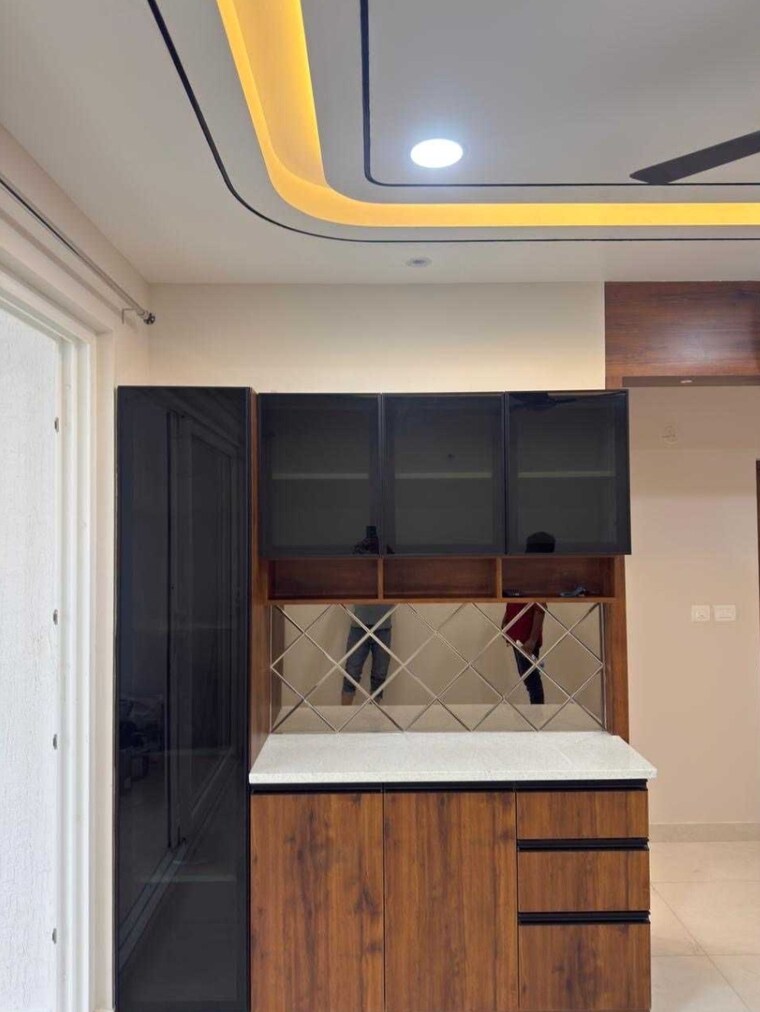 Kitchen, prestige-beverly-hills 3 Bedroom 1800 Sq.Ft. Apartment In Kokapet Hyderabad 9460878