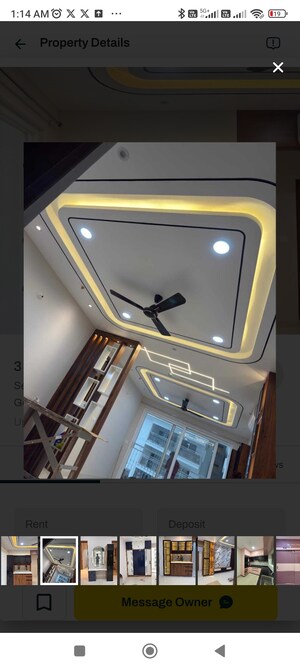 Furnished Amenities in 3 BHK Apartment at Prestige Beverly Hills, Kokapet – for Rent