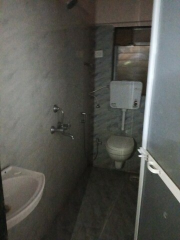 Bathroom in 1 BHK Apartment at Om Sai CHS Bhandup West, Bhandup West – for Rent