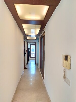 Building Lobby in 3 BHK Builder Floor at Greater Kailash I – for Rent