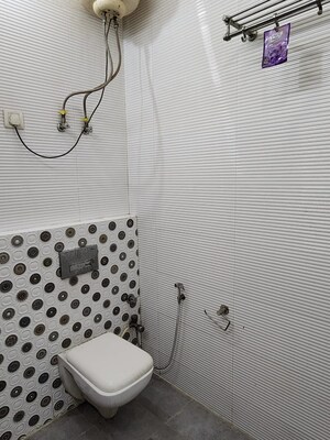 Bathroom in 4 BHK Builder Floor at East Of Kailash – for Rent