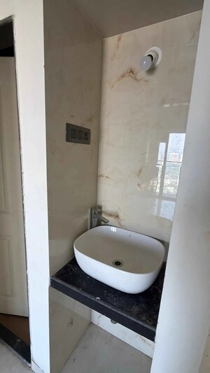 Bathroom in 1 BHK Apartment at Agarwal Krish Garden, Nalasopara West – for Rent
