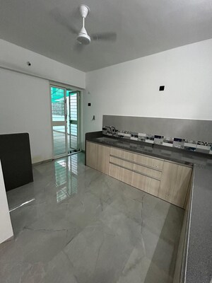 Kitchen in 3 BHK Apartment at Unique Youtopia, Kharadi – for Rent