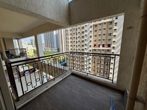 Balcony in 2 BHK Apartment at Nyati Elysia, Kharadi – for Rent