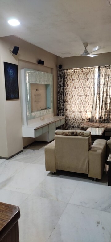 Living Room in 2 BHK Apartment at Green Ash, Mulund West – for Rent