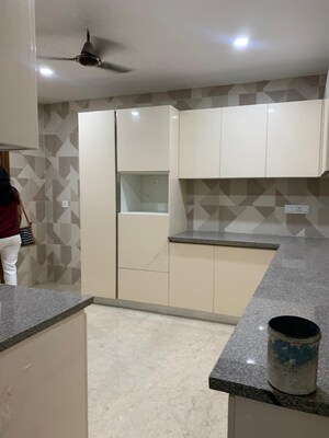 Kitchen in 4 BHK Builder Floor at Greater Kailash I – for Sale