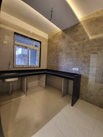 Kitchen in 1 BHK Apartment at One Hiranandani Park, Ghodbunder Road – for Rent