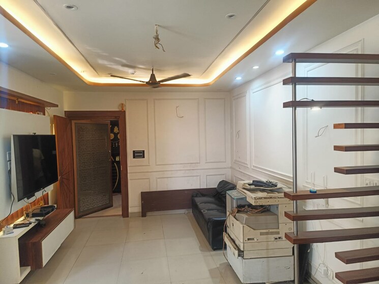 Living Room, jm-florence 4 Bedroom 1965 Sq.Ft. Apartment In Tech Zone 4 Greater Noida Greater Noida 9461114