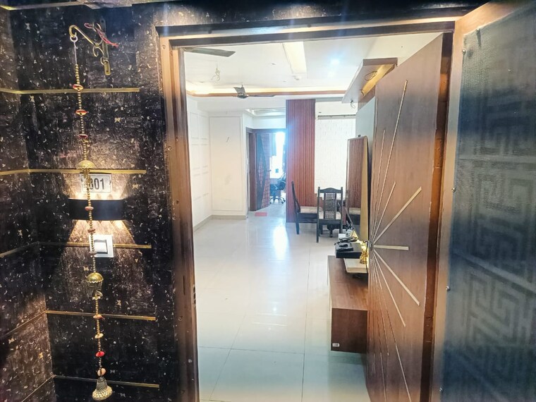 Living Room, jm-florence 4 Bedroom 1965 Sq.Ft. Apartment In Tech Zone 4 Greater Noida Greater Noida 9461114