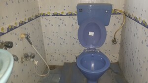 Bathroom in 1 BHK Independent House at Rt Nagar – for Rent