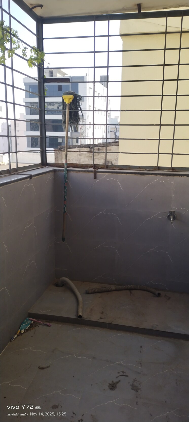 Balcony, pavani-laxmi-nivas 3 Bedroom 2050 Sq.Ft. Apartment In Madhapur Hyderabad 9461150