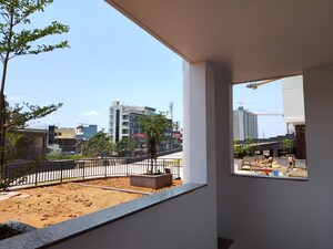 Balcony in 3 BHK Apartment at Rajapushpa Provincia, Narsingi – for Sale