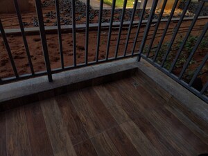 Balcony in 3 BHK Apartment at Rajapushpa Provincia, Narsingi – for Sale