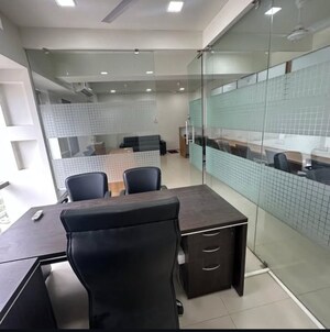 Team Area in  Office Space at Real Tech Park, Vashi Sector 30a – for Rent