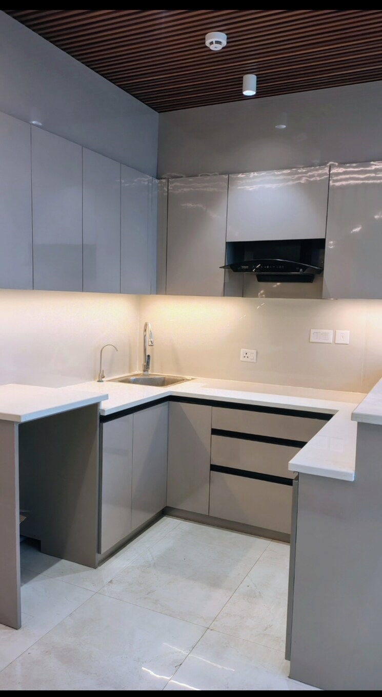 Kitchen, m3m-corner-walk Studio 965 Sq.Ft. Apartment In Sector 74 Gurgaon 9461338