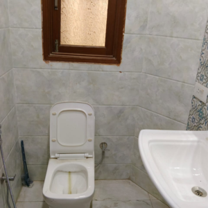 Bathroom in 2 BHK Builder Floor at Chattarpur – for Sale