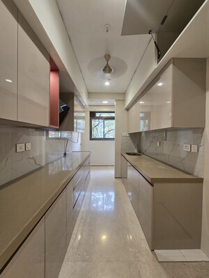 Kitchen in 3 BHK Apartment at Rustomjee Seasons, Bandra East – for Rent