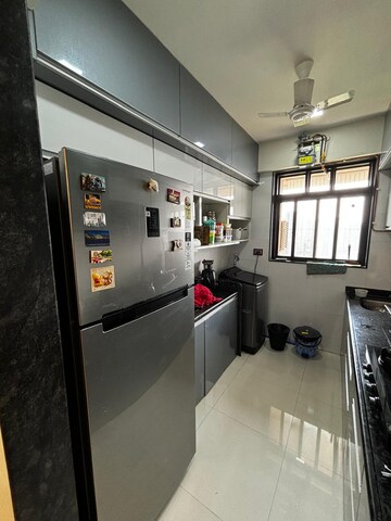 Kitchen in 1 BHK Apartment at Kopar Khairane – for Rent