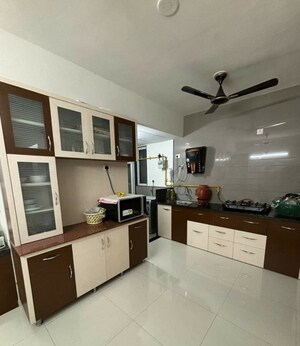 Kitchen in 2 BHK Apartment at Bodakdev – for Rent