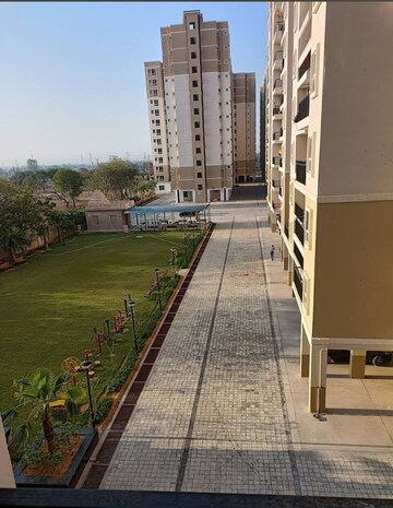 Balcony in 2 BHK Apartment at Manglam Aadhar, Gandhi Path – for Rent