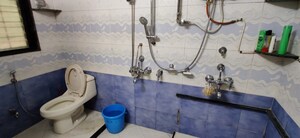 Bathroom in 3 BHK Apartment at Parshwanath Nagar – for Rent