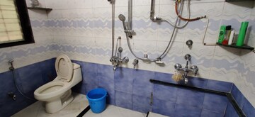 Bathroom in 3 BHK Apartment at Parshwanath Nagar – for Rent