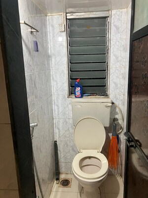 Attached Bathroom in 1 BHK Apartment at Ramgiri Heights, Dadar West – for Rent