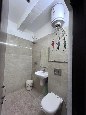 Bathroom in 3 BHK Apartment at Aura Homes, Patiala Road – for Rent