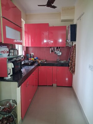 Kitchen in 2.5 BHK Apartment at Techman Moti Residency, Raj Nagar Extension – for Sale