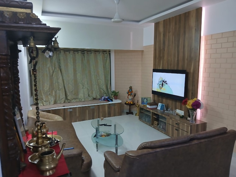 Living Room, rag-megh-malhar 2 Bedroom 1225 Sq.Ft. Apartment In Goregaon East Mumbai 9461602