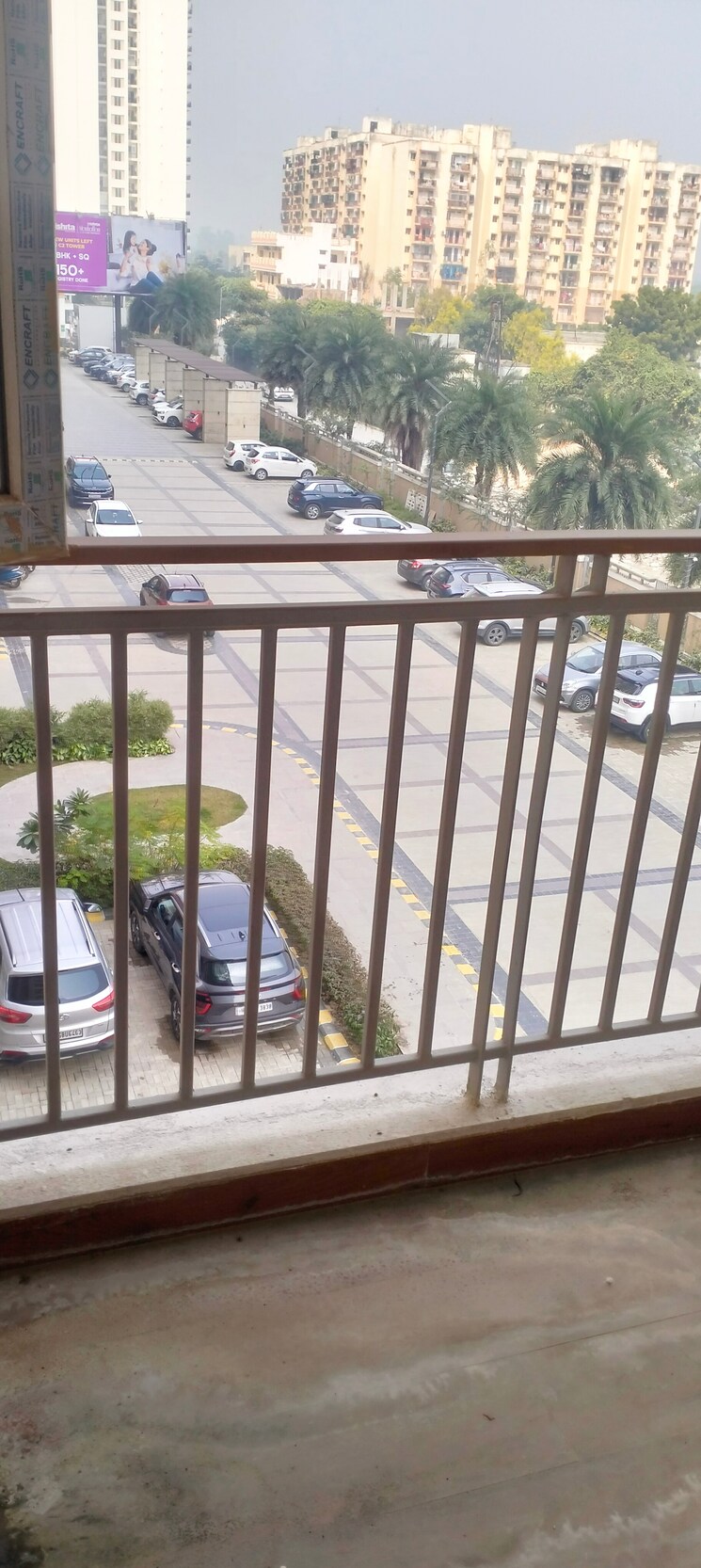 Balcony, rishita-manhattan 4 Bedroom 2506 Sq.Ft. Apartment In Gomti Nagar Lucknow 9461631