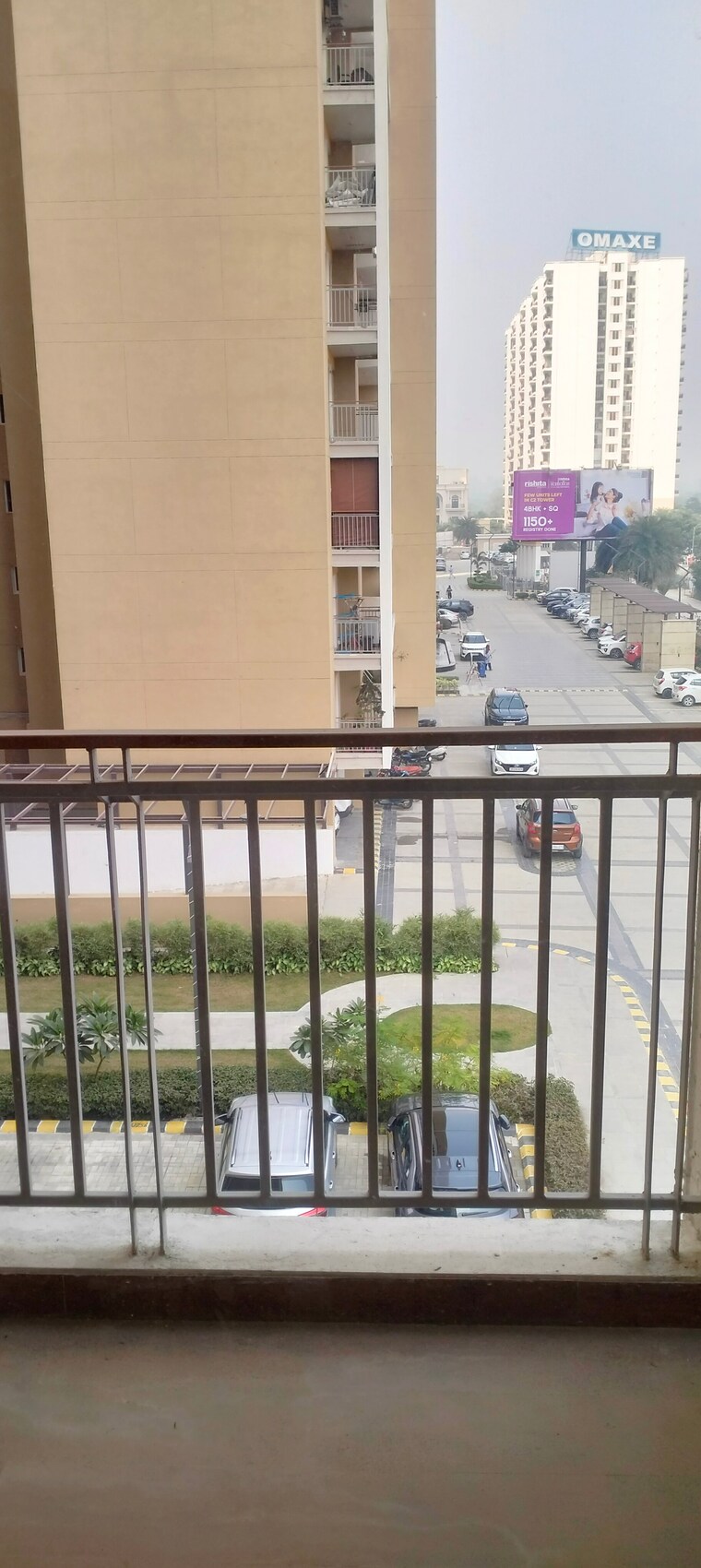 Balcony, rishita-manhattan 4 Bedroom 2506 Sq.Ft. Apartment In Gomti Nagar Lucknow 9461631