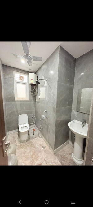 Bathroom in 2 BHK Builder Floor at Saket – for Rent