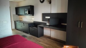 Kitchen in 1 BHK Apartment at Paramount Golfforeste, Zeta I Greater Noida – for Rent