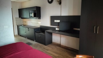 Kitchen in 1 BHK Apartment at Paramount Golfforeste, Zeta I Greater Noida – for Rent