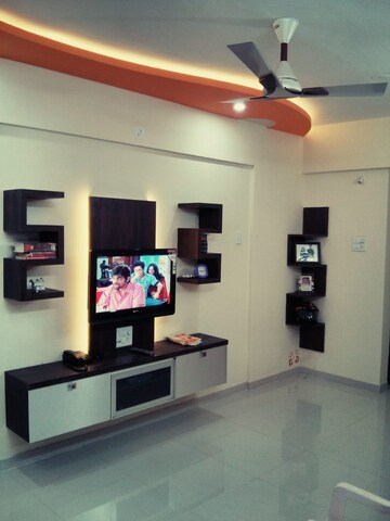 Living Room in 2 BHK Apartment at Belvalkar Kalpak CHS, Dahanukar Colony – for Rent