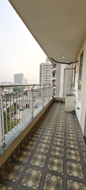 Balcony in 3 BHK Apartment at BPTP Discovery Park, Sector 80 – for Rent