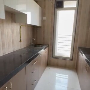 Kitchen in 1.5 BHK Apartment at Sheth Zuri, Eastern Express Highway – for Rent