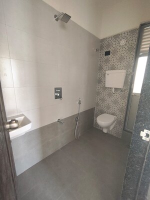 Bathroom in 2 BHK Apartment at Ghansoli – for Rent