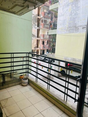 Balcony in 2 BHK Apartment at Devika Skypers, Raj Nagar Extension – for Rent