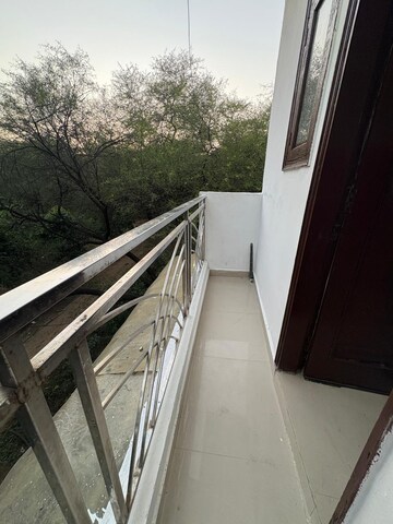 Balcony in 1 BHK Builder Floor at Saket – for Rent