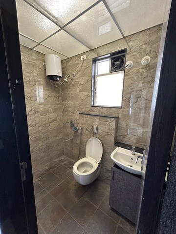 Bathroom in 2 BHK Apartment at Nyati Elysia, Kharadi – for Rent