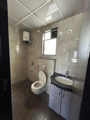 Bathroom in 2 BHK Apartment at Nyati Elysia, Kharadi – for Rent