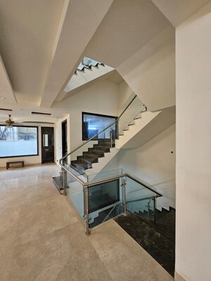 Staircase in 5 BHK Independent House at Sushant Lok I – for Rent